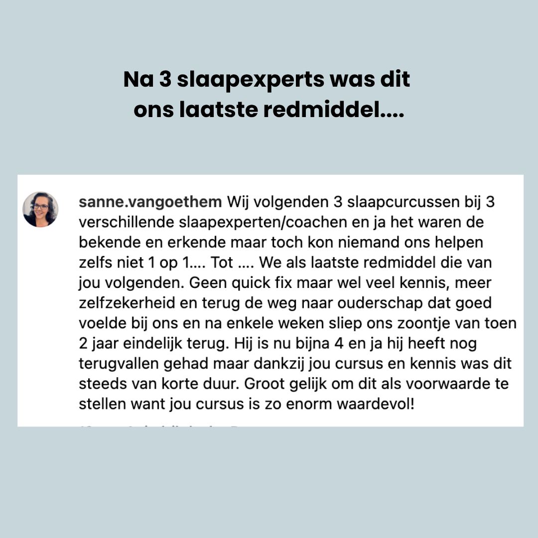 Review: na 3 slaapexperts was dit ons laatste redmiddel